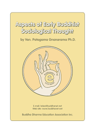 Aspects of Early Buddhist Thought